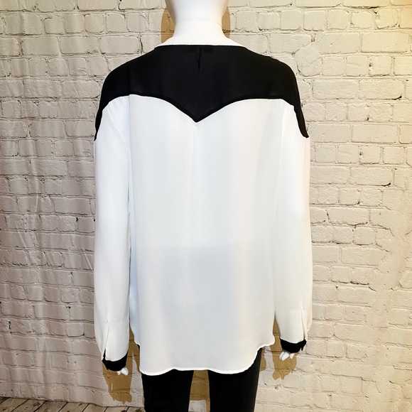 IPEKYOL white and black blouse - Picture 3 of 7